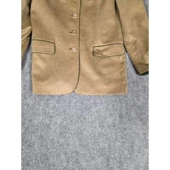 Habsburg Anna Eugenie Blazer Tan Cashmere Hunting Jacket Womens 38 Austrian Work
